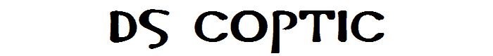 DS Coptic font